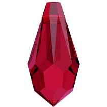 Swarovski 6000 Crystal Drop -11 x 5.5 mm- Scarlet