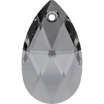 Swarovski  Pear  6106-28mm-Crystal Silver Night