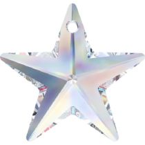 Swarovski  6714 Star Pendant -20mm-Crystal AB