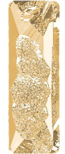 Swarovski 6925 Growing Crystal Rectangle -26mm- Golden Shadow