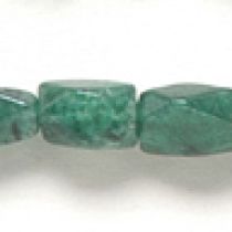  Green Aventurine Faceted Rect.8-11mm,handcrafted size varies,App.16