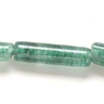  Green Aventurine Tubes10-17mm,handcrafted size varies,App.16