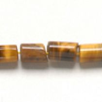  Tiger eye tube 7-11mm,handcrafted size varies,App.16