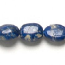  Lapis Lazuli ovals 8x13mm,handcrafted size varies,App.16