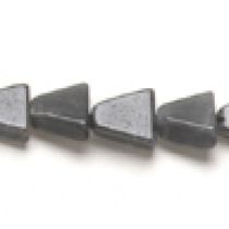  Black Aventurine Triangle 7mm,handcrafted size varies, 16
