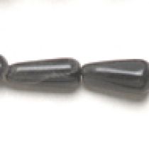  Black Aventurine drops10-11mm,handcrafted size varies, 16