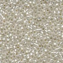 Miyuki Silver Line Crystal Matte Seed Beads Size 8/0-8-91F