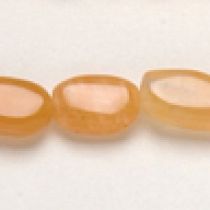  Aventurine Yellow Ovals 8-12mm,handcrafted size varies,16
