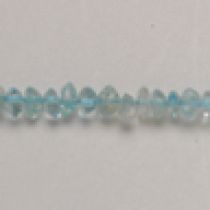  Aqua marine Buttons1-3mm,handcrafted size varies,16