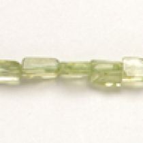  Peridot Rectangle 5-6mm,handcrafted size varies,16