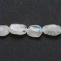  Moonstone Rainbow Ovals 5x12mm ( handcrafted size varies), App. 16