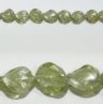 15m Twisted foil strand Olive(20beads)