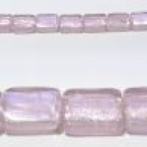  15x20mm Rectangles foil strand Pink(19-20beads)