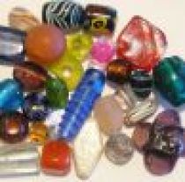  Mix Glass Beads -Chunky