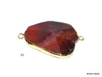 Agate link pendant 38mm X 31mm