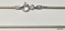 Sterling Silver Compact Snake Chain 1.8mm- 60 cms.