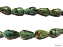 African Turquoise Drops 12 x 20 mm - 16