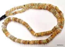 Ethiopion Opal Handcrafted Plain Tyres 2.7-.6mm Strand- 38  cms.