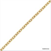 Gold Filled(14k) Cable Chain(1.2 mm)- 50 cms.