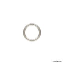 Sterling Silver Jump Ring Closed- 0.8mm x 6mm Wholesale Pk. 50 Pcs.