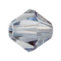 Preciosa® Crystal Bicone Beads Crystal Lagoon -  5mm 