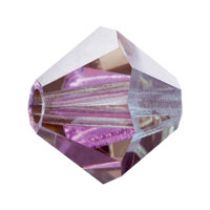 Preciosa® Crystal Bicone Beads Crystal Vitrail Light - 4mm 