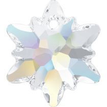 Swarovski  Pendants -6748-Edelweiss 18mm-Crystal AB