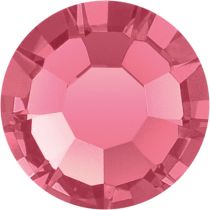 Preciosa® Crystal Flatback hotfix-- Ind.Pink HF - SS30 (6.4mm)- Wholesale