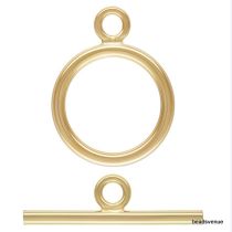 Gold Filled(14k) Toggle Clasp 11mm