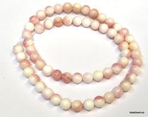 Mother of Pearl Natural Pink Round -4mm - 16