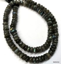 Labrodorite Handcrafted Heishi Beads -5-7mm -40cms. Strand