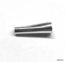 Sterling Silver Cone Bead 27 x 9 mm