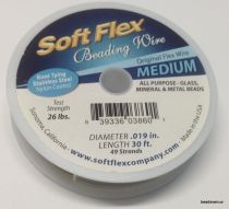 Soft Flex Beading Wire - Medium -Clear 
