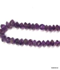Amethyst(A) Button3-5mm,handcrafted size varies, 13