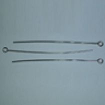  Eye pin 50mm silver plated(pack of 50 pcs.)