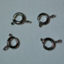  Bolt ring 6mm Nickel plated ( pack of 10 pieces)