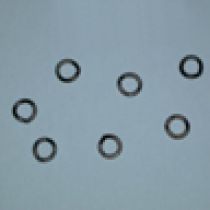 Jump ring 4mm black nickel plated (pack of 100)