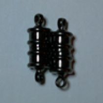  Magnetic claspblack nickel plated (pack of 5 pieces)