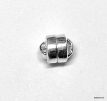 Sterling Silver Magnetic Clasp 6 x5 mm