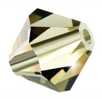 Preciosa® Crystal Bicone Beads Black Diamond