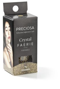 Preciosa® Crystal Faerie 24 Karats- 5gm. Half Bottle