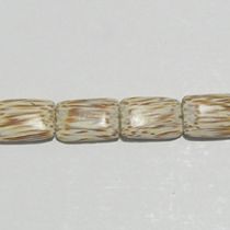 25X17 RECT. CHICKLET WOODEN BEADS 16