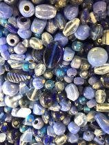 Mix Glass Beads - Blue