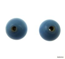Glass Beads Round-6mm- Sky Blue (opaque)