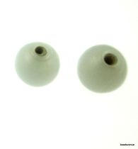 Glass Beads Round-6mm- Milky (Translucent)