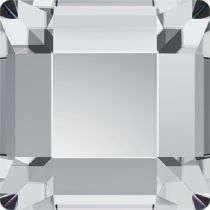 Swarovski Crystal Flatback Hotfix 2400 Square Flat Back (10.00 mm) - Crystal (F)- 72 Pcs