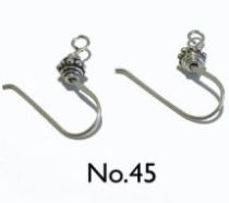 Sterling Silver Earring Hook- Height 22mm