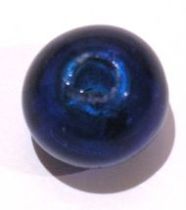  Foil Beads Round 14-16mm- Dark Blue