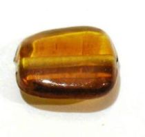 Glass Rectangle Twisted 16x14m -Amber