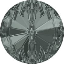 Swarovski  3015 Button - 12 mm - Black Diamond F